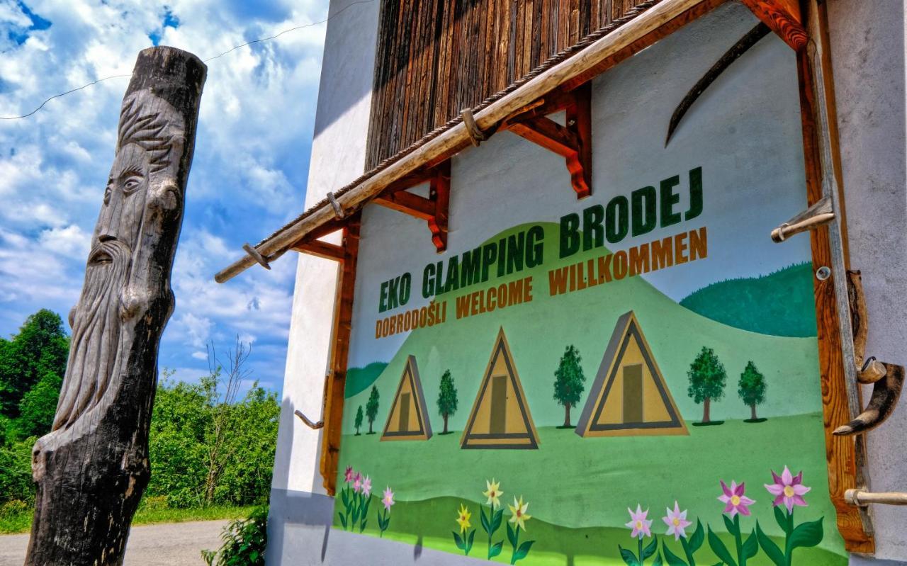 Glamping Brodej Vitanje Exterior foto